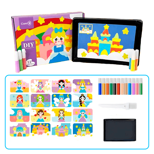 Areia Criativa - Pinte de Forma Única