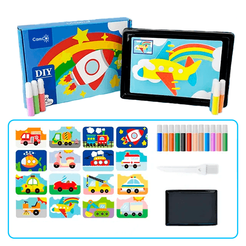 Areia Criativa - Pinte de Forma Única