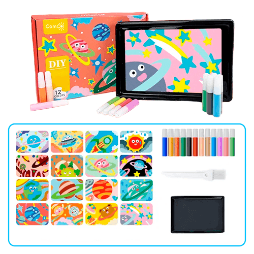 Areia Criativa - Pinte de Forma Única