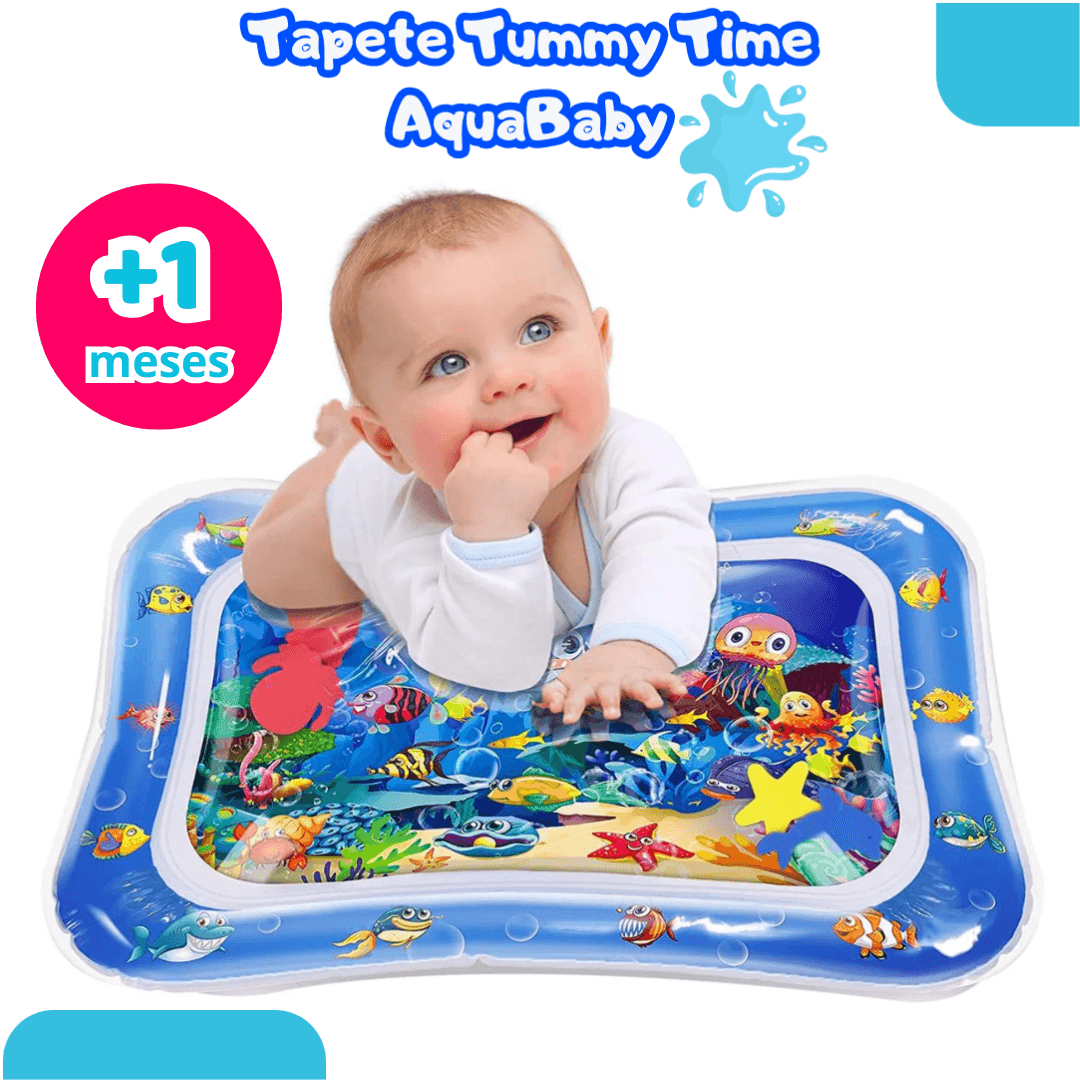 Tapete Sensorial de Água para Tummy Time - AquaBaby