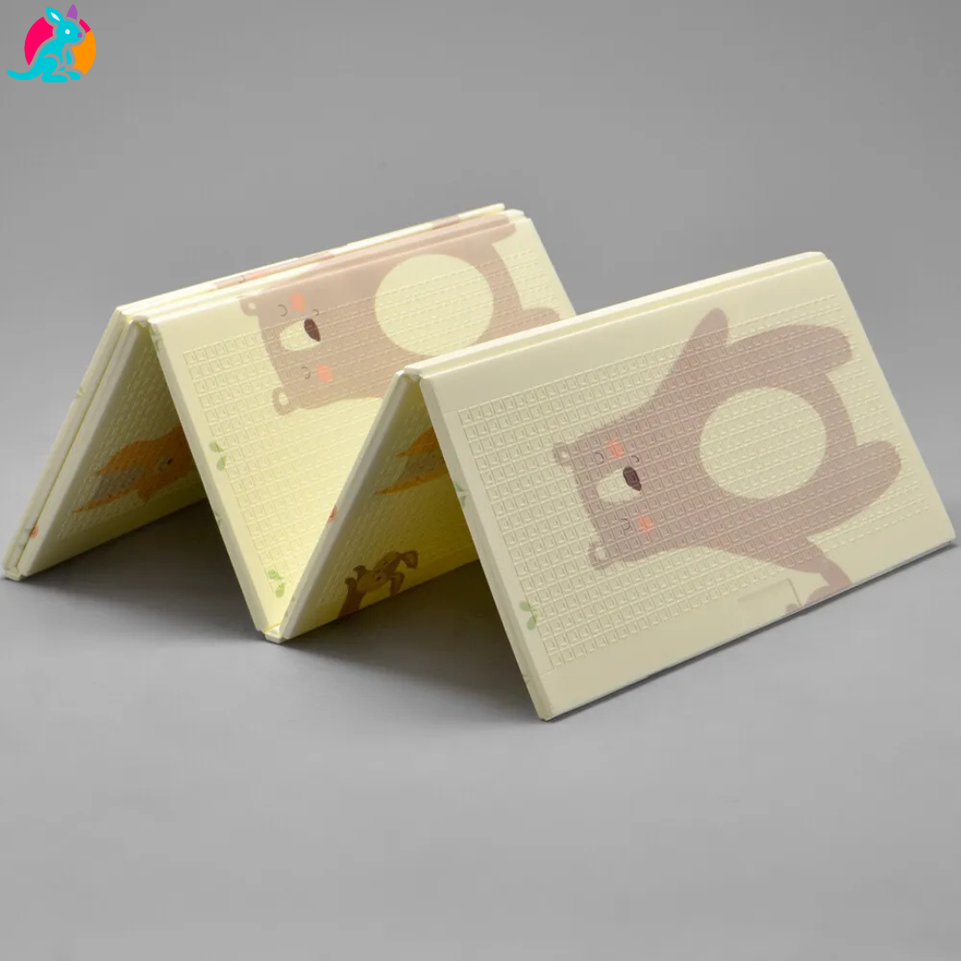 Tapete de Atividades Infantil Dobrável Dupla Face JoyToy 200x180cm + Bolsa para Guardar