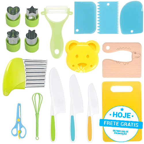 Mini Chef Montessori - Descobrindo a Cozinha