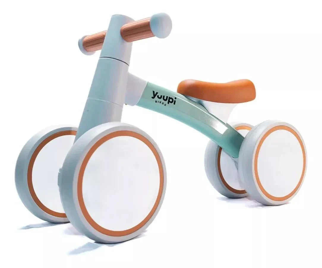 Bicicleta De Equilíbrio Infantil 4 Rodas Yuupi