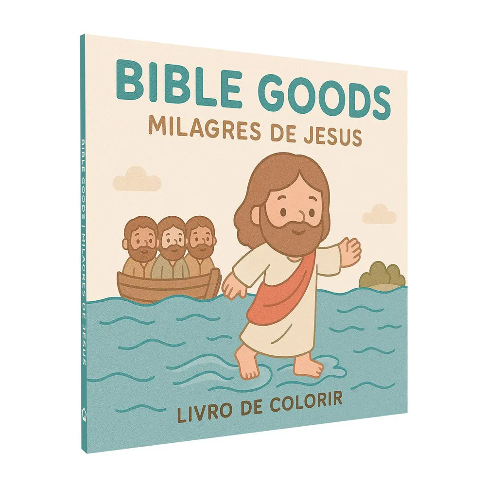 Historia da Bíblia Milagres de Jesus - Livro de Colorir