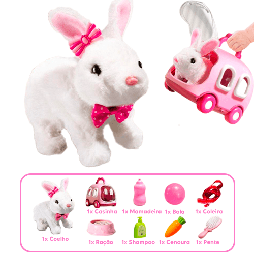 Coelhinho de Estimação - Pula de Verdade