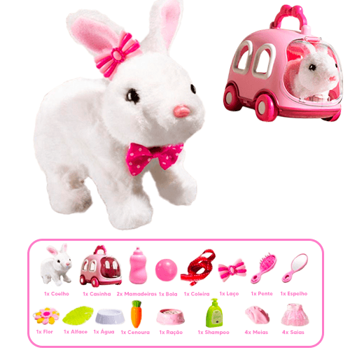 Coelhinho de Estimação - Pula de Verdade