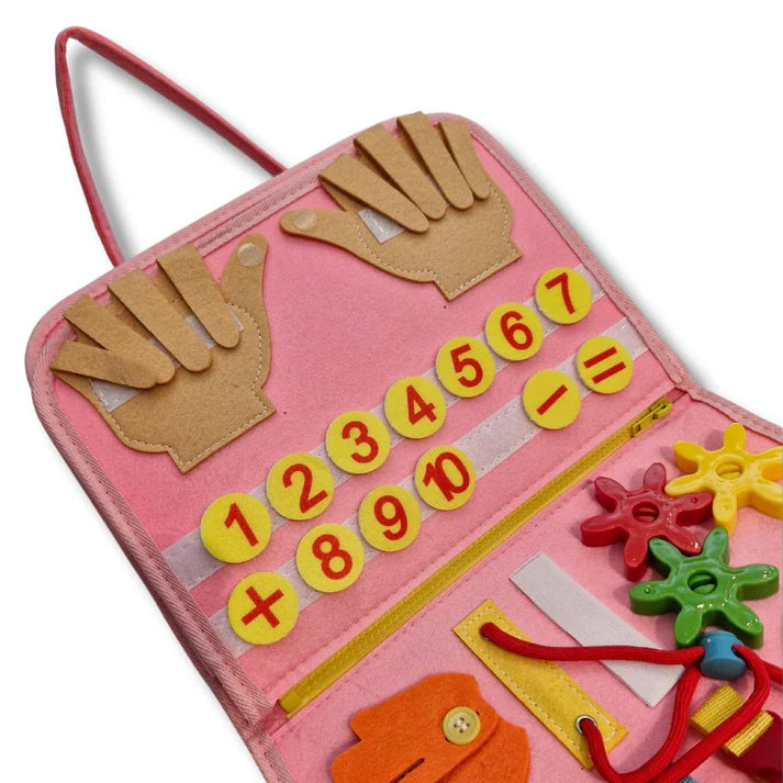 Maleta Montessori com +22 Atividades Sensoriais - Desenvolvimento Garantido