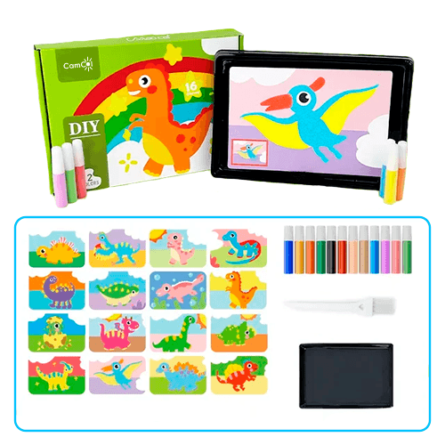 Areia Criativa - Pinte de Forma Única