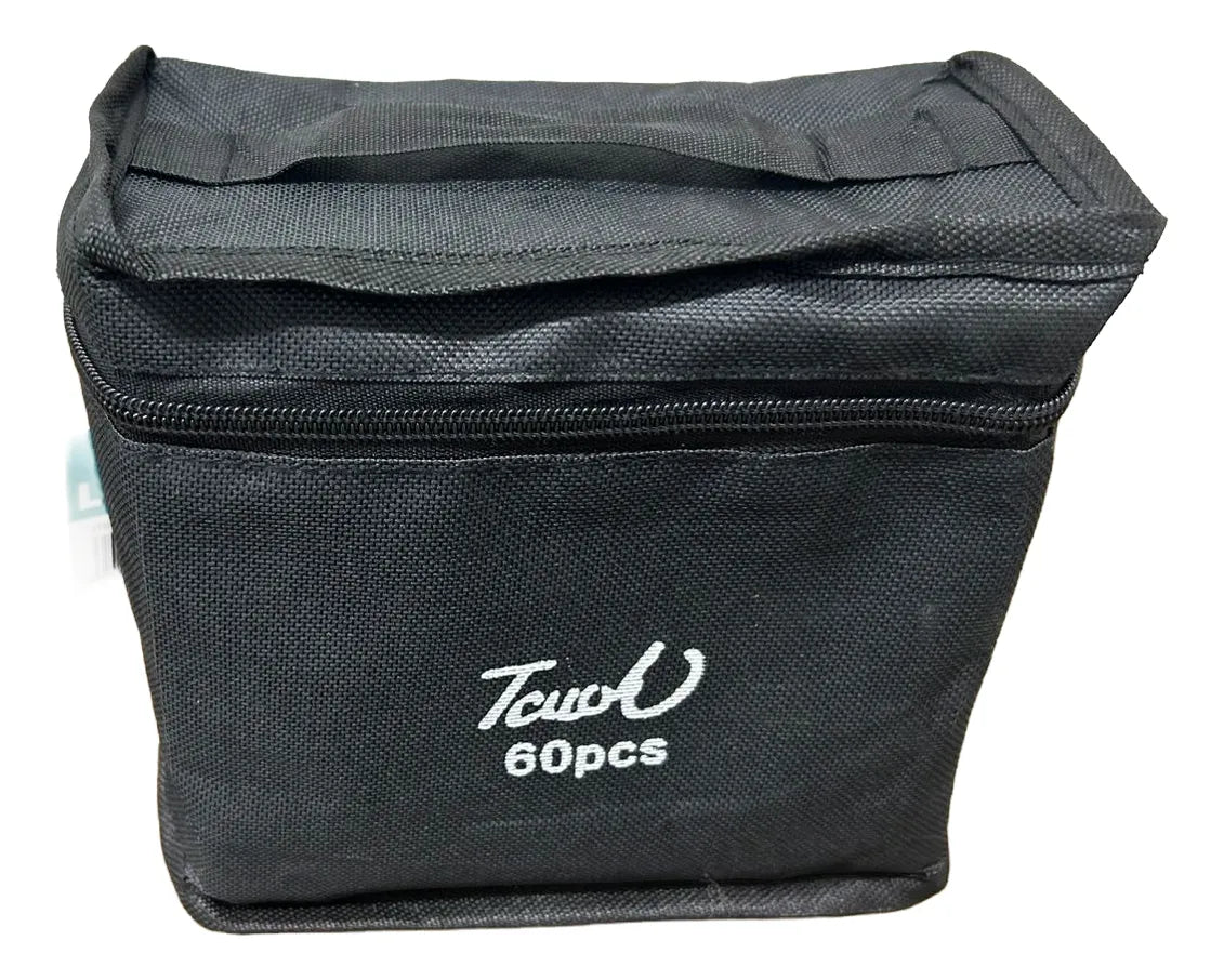 Conjunto De Canetas 60 Cores Ponta Dupla para Bobbie Goods