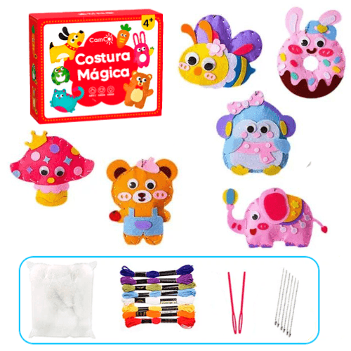 Costura Mágica - Kit de Costura Montessori