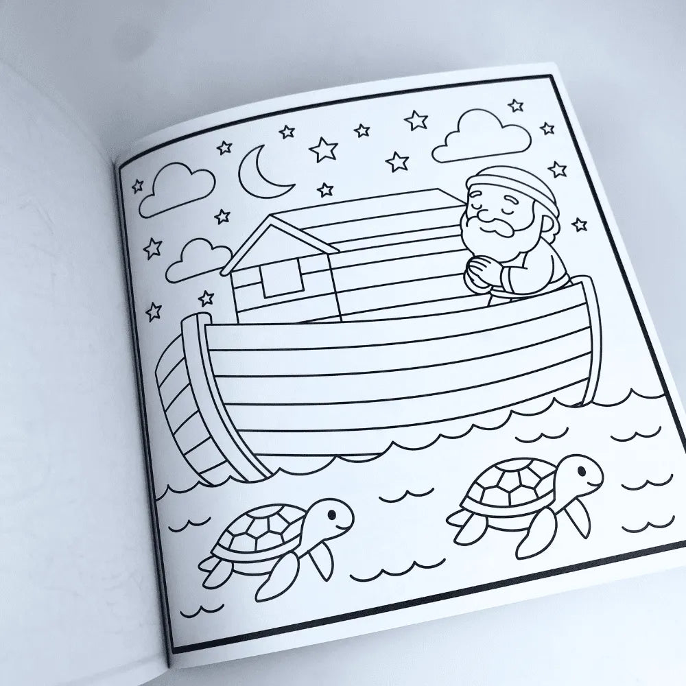 Bible Goods Arca de Noé - Livro de Colorir