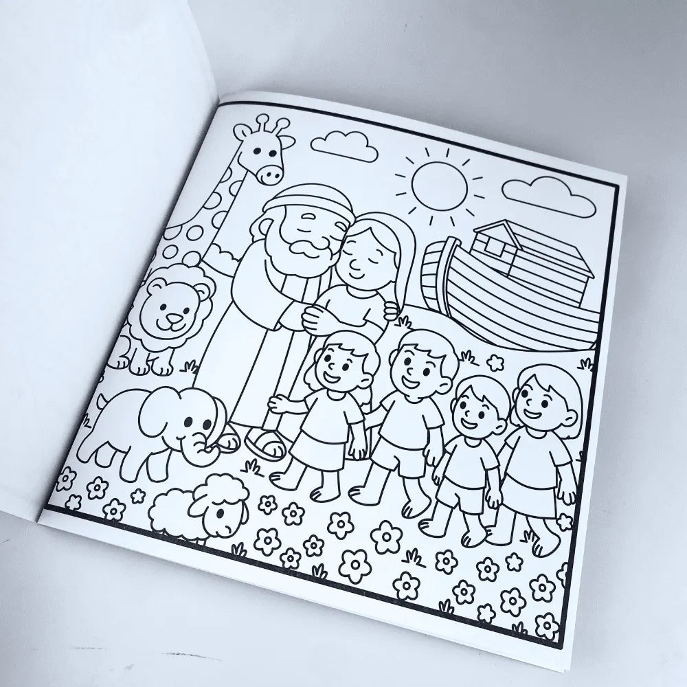 Bible Goods Arca de Noé - Livro de Colorir