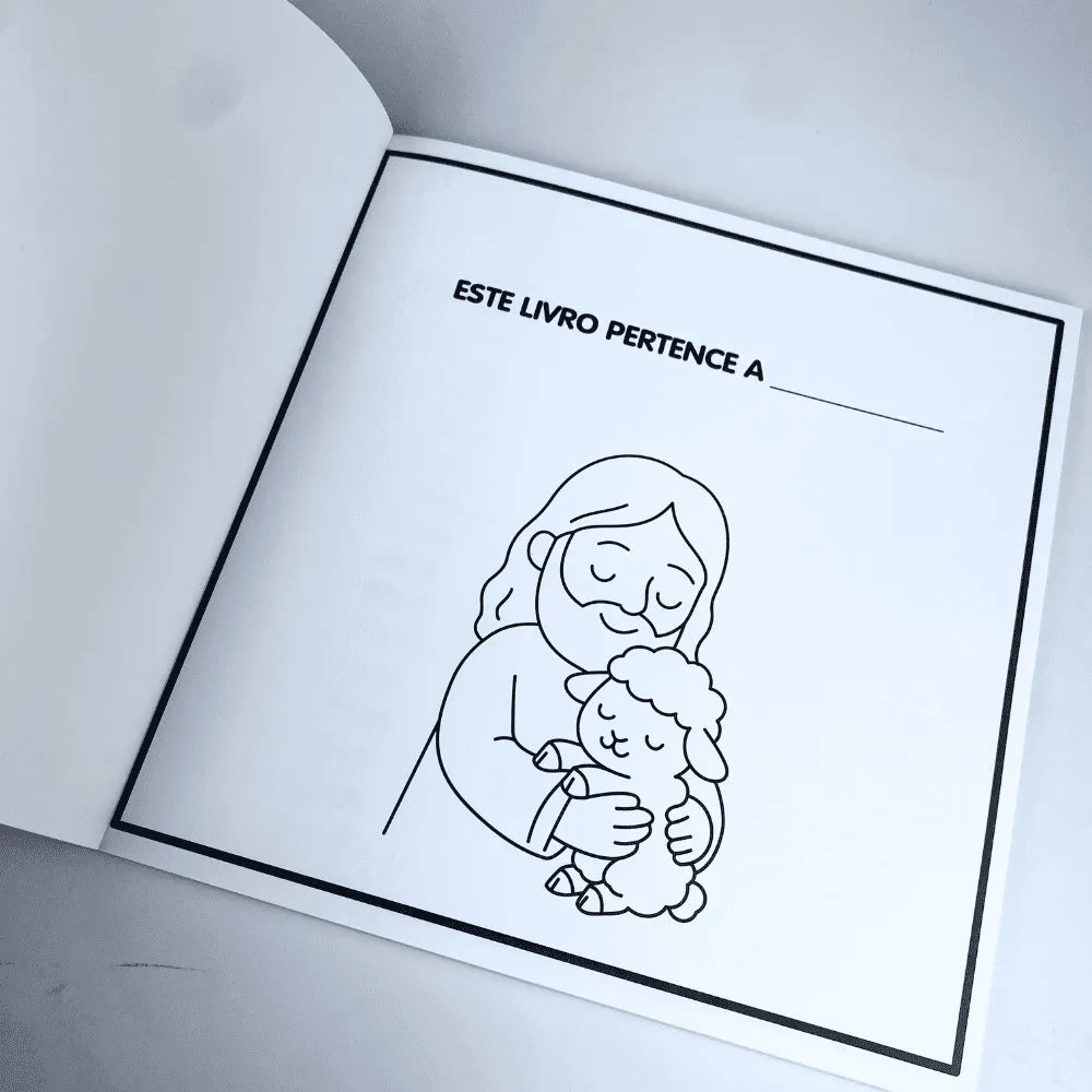 Kit Bible Goods Arca de Noé + Milagres de Jesus - Livro de Colorir