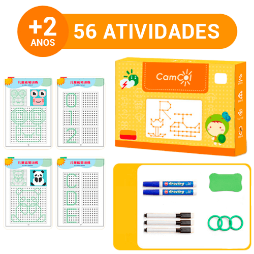 Caderno de Atividades Montessori - Se Divirta Aprendendo!