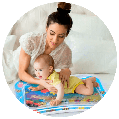 Tapete Sensorial de Água para Tummy Time - AquaBaby